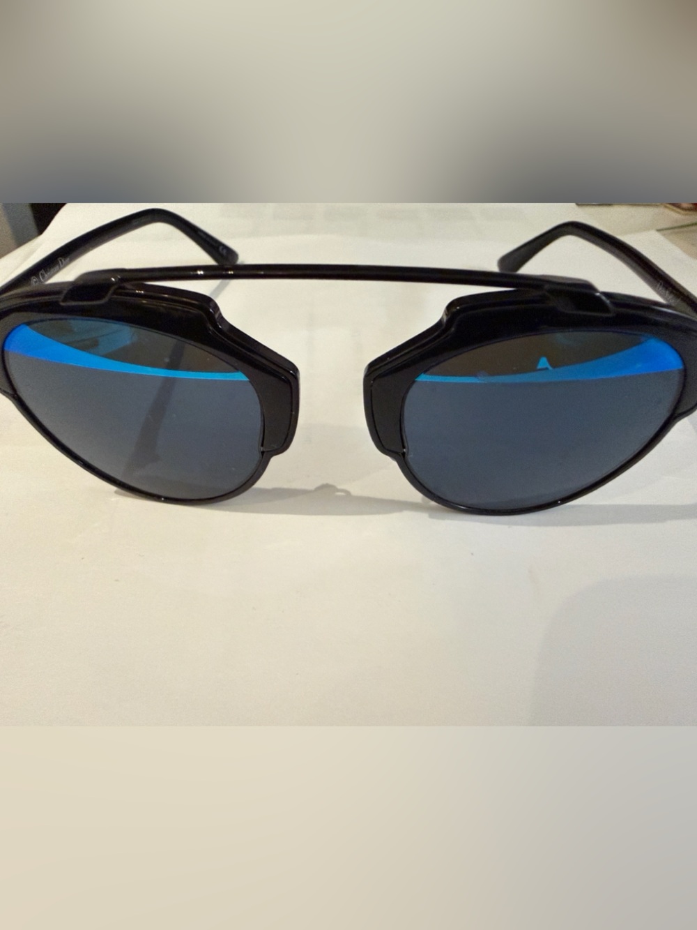 Christian Dior So Real Sunglasses Black & Blue